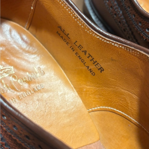BRITISH CONSULS OXFORD WINGTIP MADE IN ENGLAND SIZE 11.5D